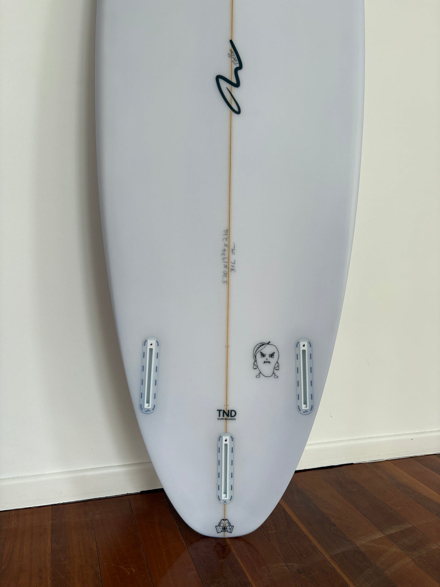 Angry mango 5’10 clear