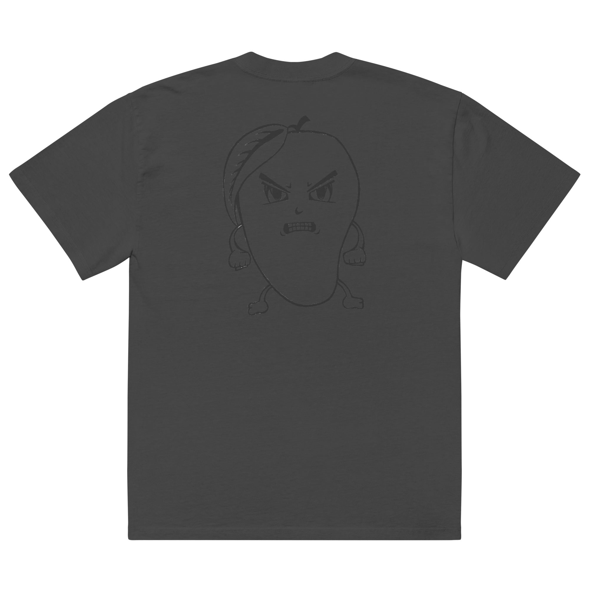 HUNGRY＆ANGRY ANGRY半袖Tシャツ ブラック M HANGRY&ANGRY MEGA CHIC T 
